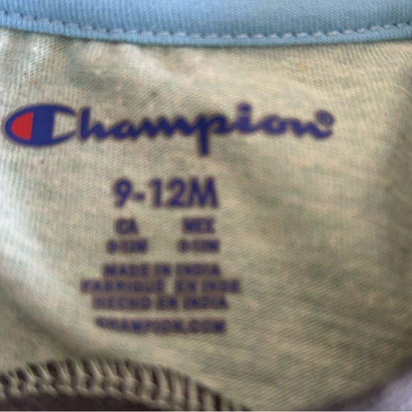 Champion Boys 2 piece Short Set Size 9-12 months - Picture 5 of 5
